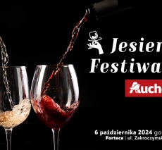 Degustacja Win Jesiennego Festiwalu Auchan 2024